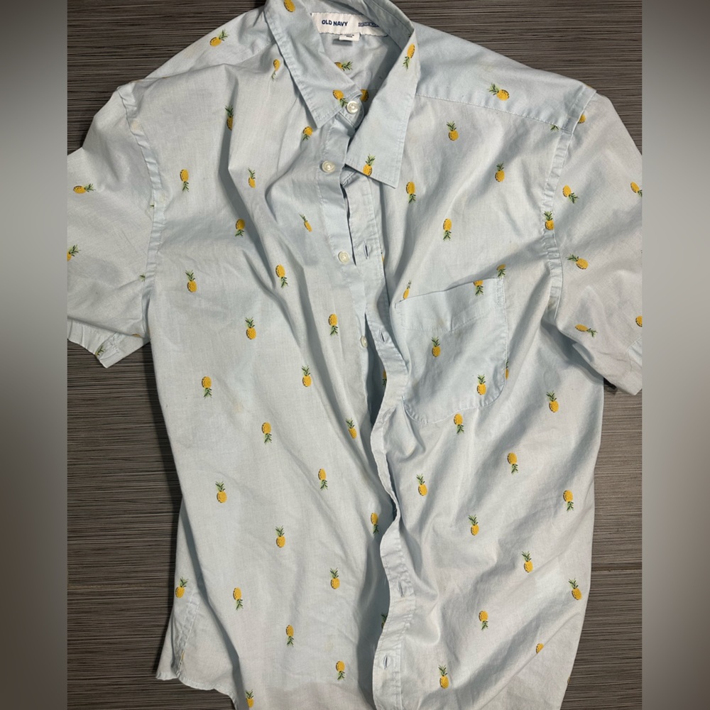 Old Navy Pineapple Shirt